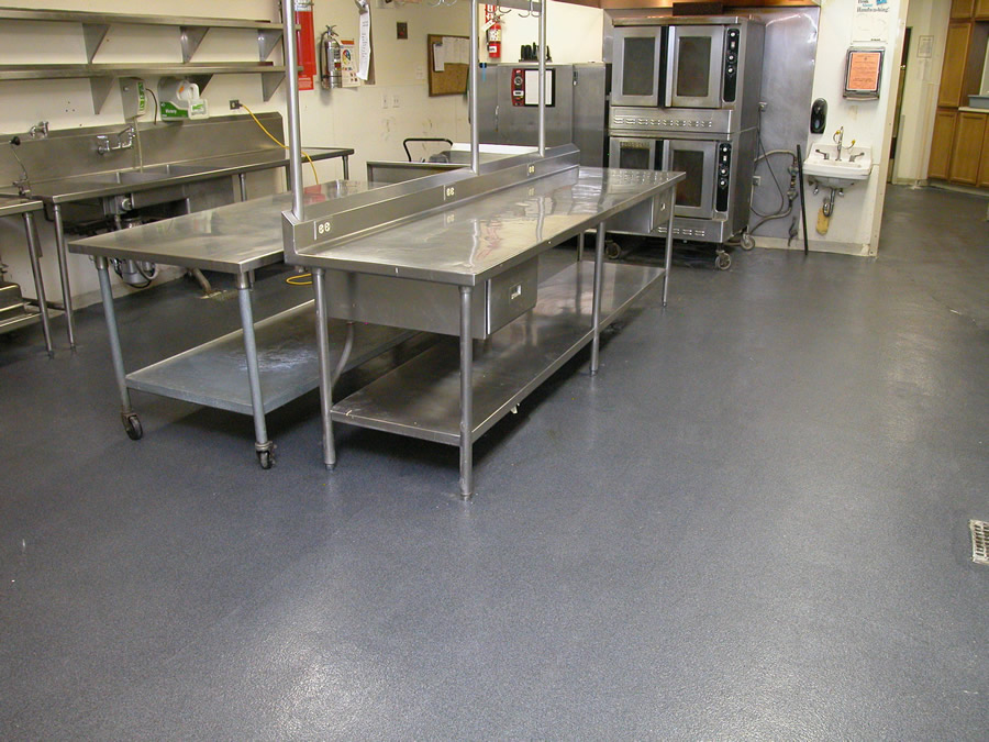Commercial Kitchen Flooring Western Concrete Coatings